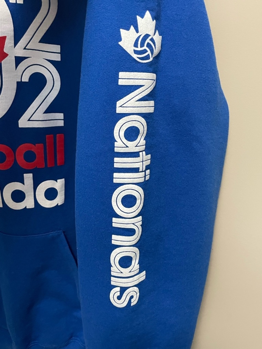 Volleyball Canada Nationals 2022 Royal Blue Hoodie Size Large - Picture 10 of 12